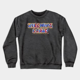 Throwing Darts: Hipster Golf Crewneck Sweatshirt